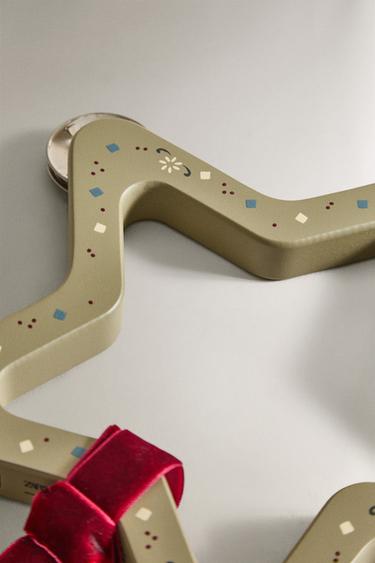 CHILDREN'S CHRISTMAS STAR TOY TAMBOURINE - Sea green by Zara - Image 2