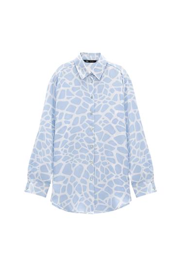 FLOWING SATIN SHIRT
