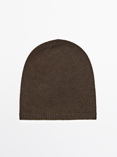 Zara Fine knit beanie - Green