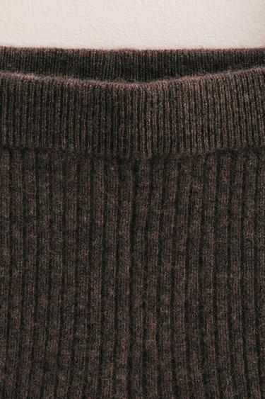 ZARA TIMELESS - 100% CASHMERE LEGGINGS - Brown marl by Zara - Image 2