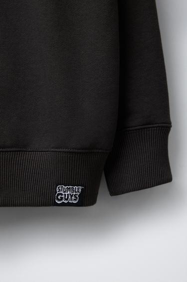 STUMBLE GUYS ™ © SCOPELY EMBOSSED HOODIE - Anthracite grey by Zara - Image 3