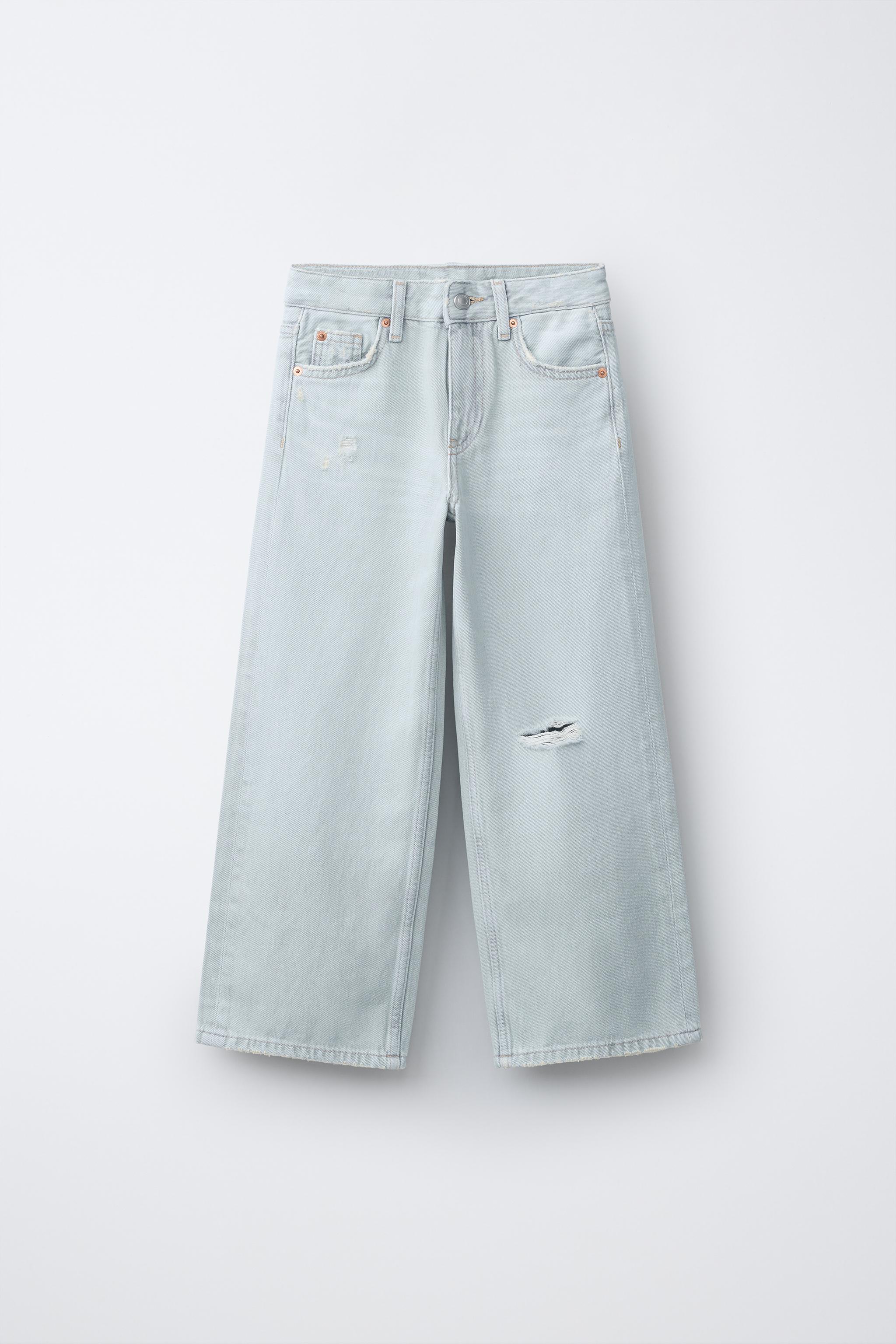 JEAN WIDE LEG DÉCHIRÉ