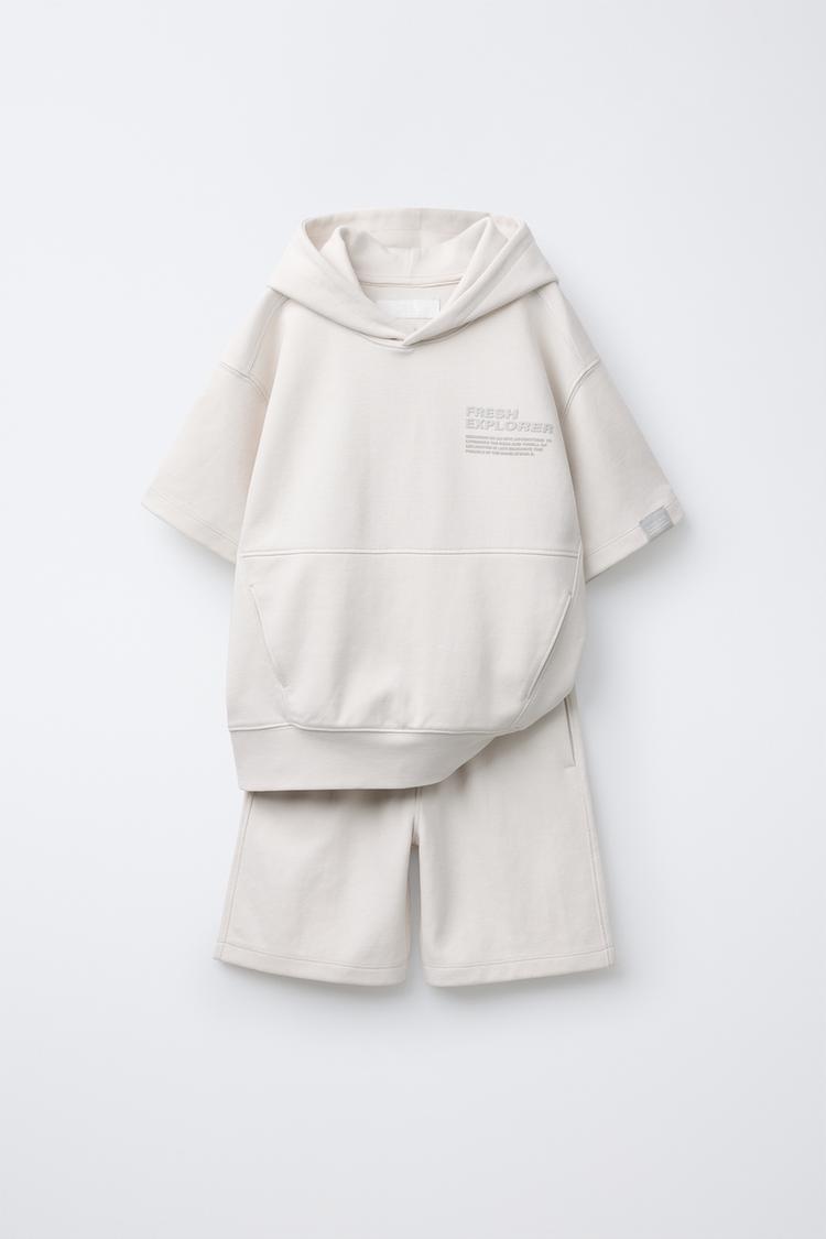 INTERLOCK スウェットシャツ＆バミューダパンツ セットアップ 
