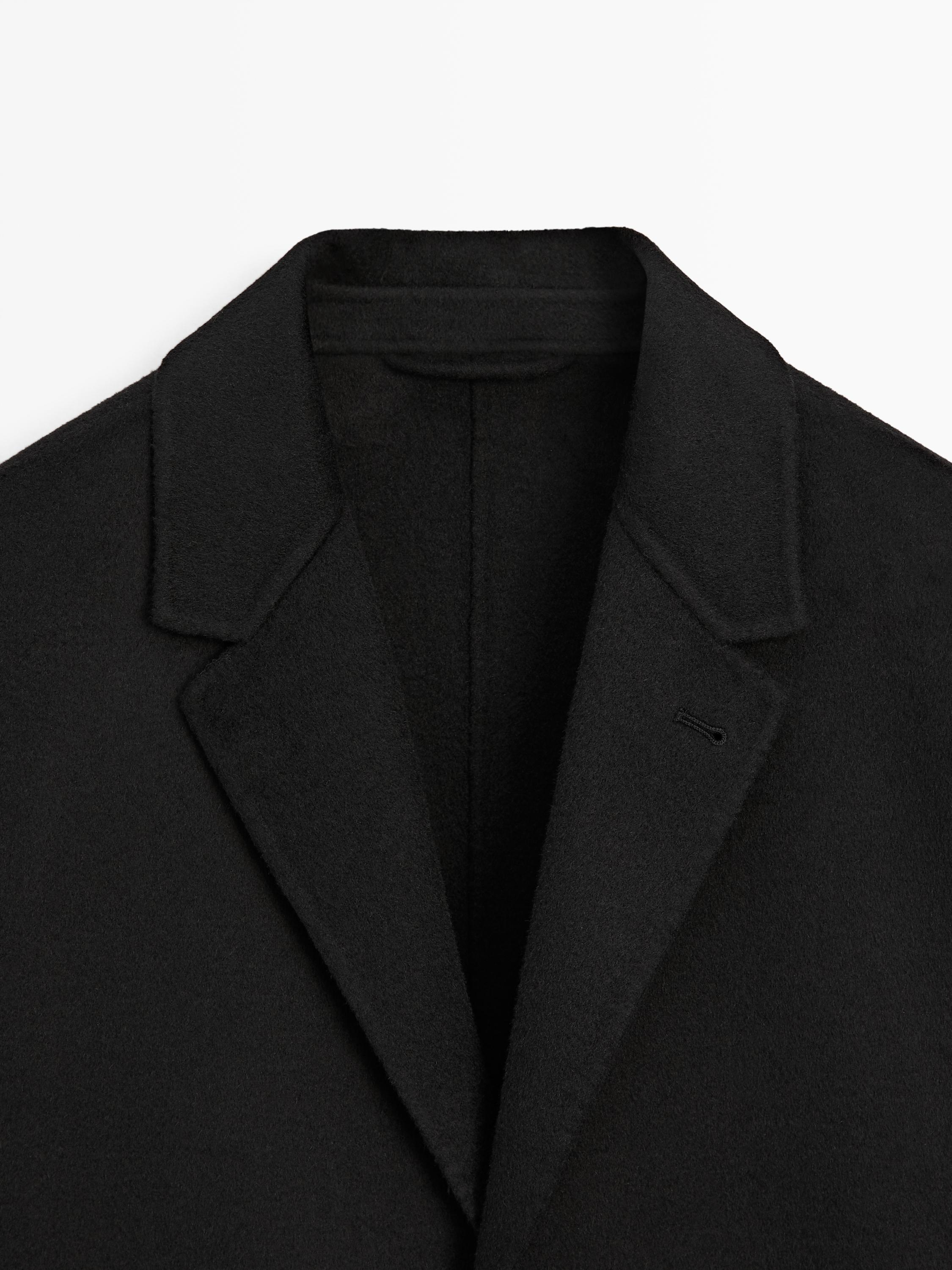 Blazer double épaisseur en laine mélangée