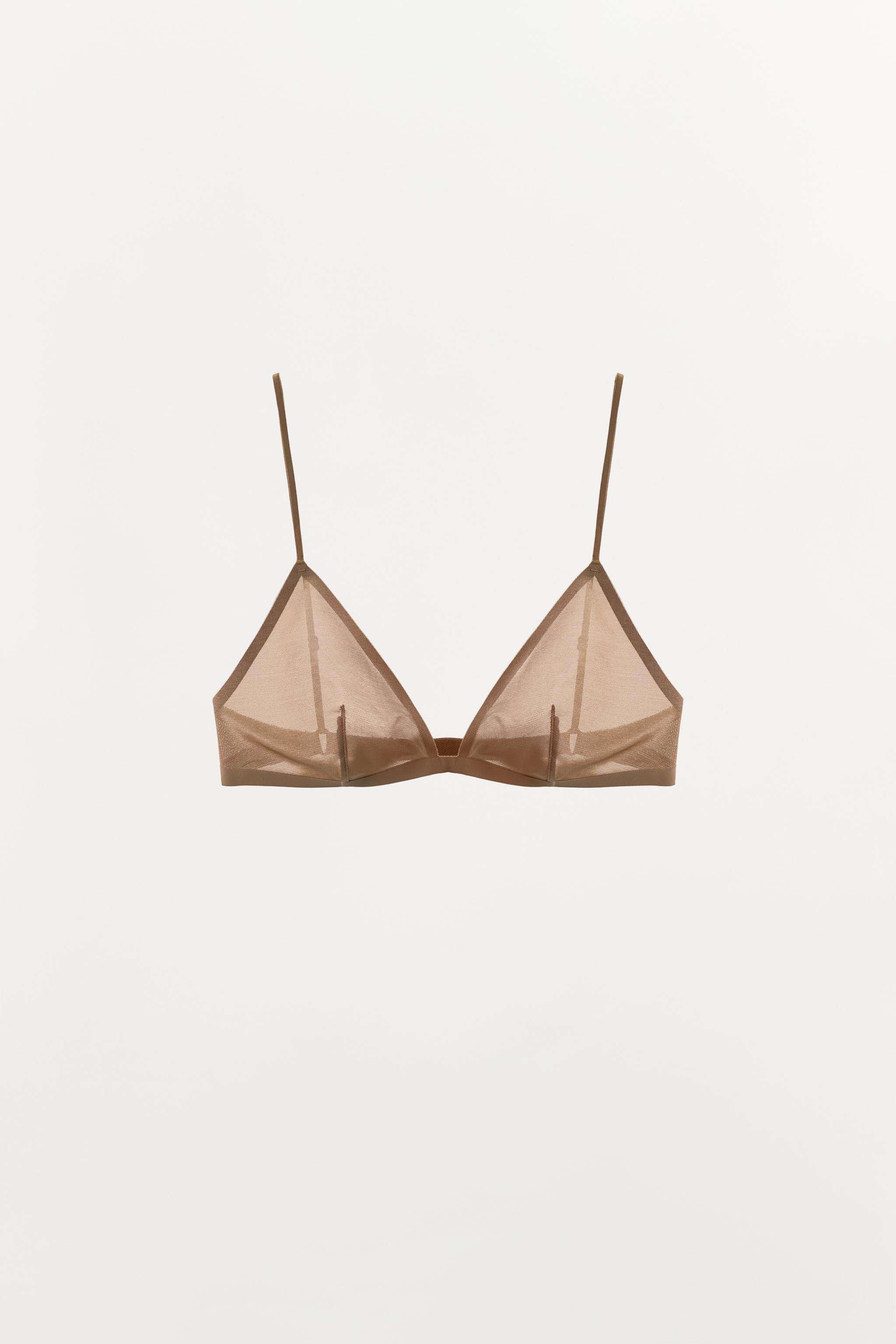 TRIANGLE BRALETTE WITH POLYAMIDE