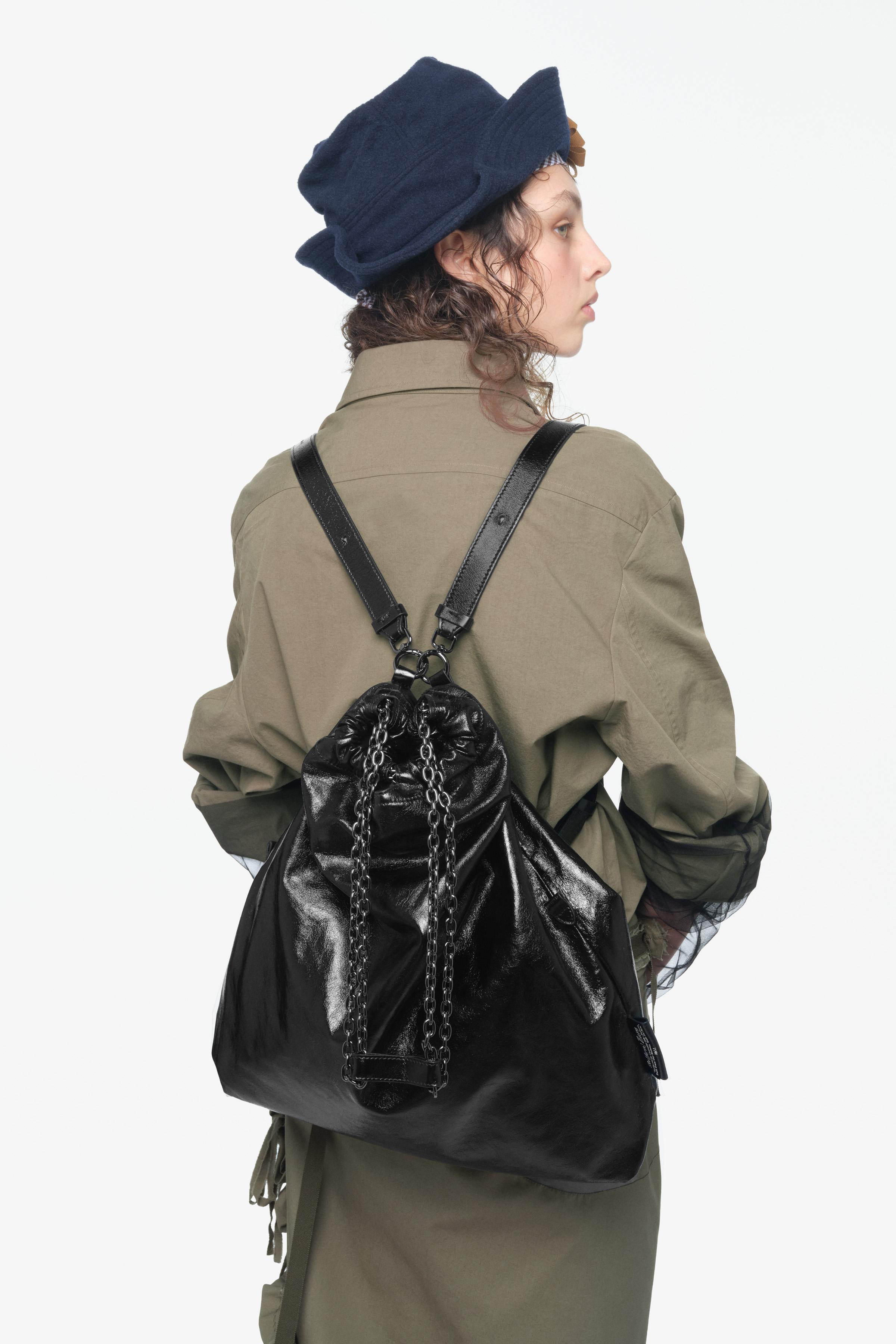 LIMITED EDITION TRI-CHIC LARGE LEATHER BAG