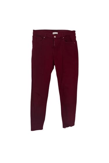 JEAN SKINNY BORDEAUX