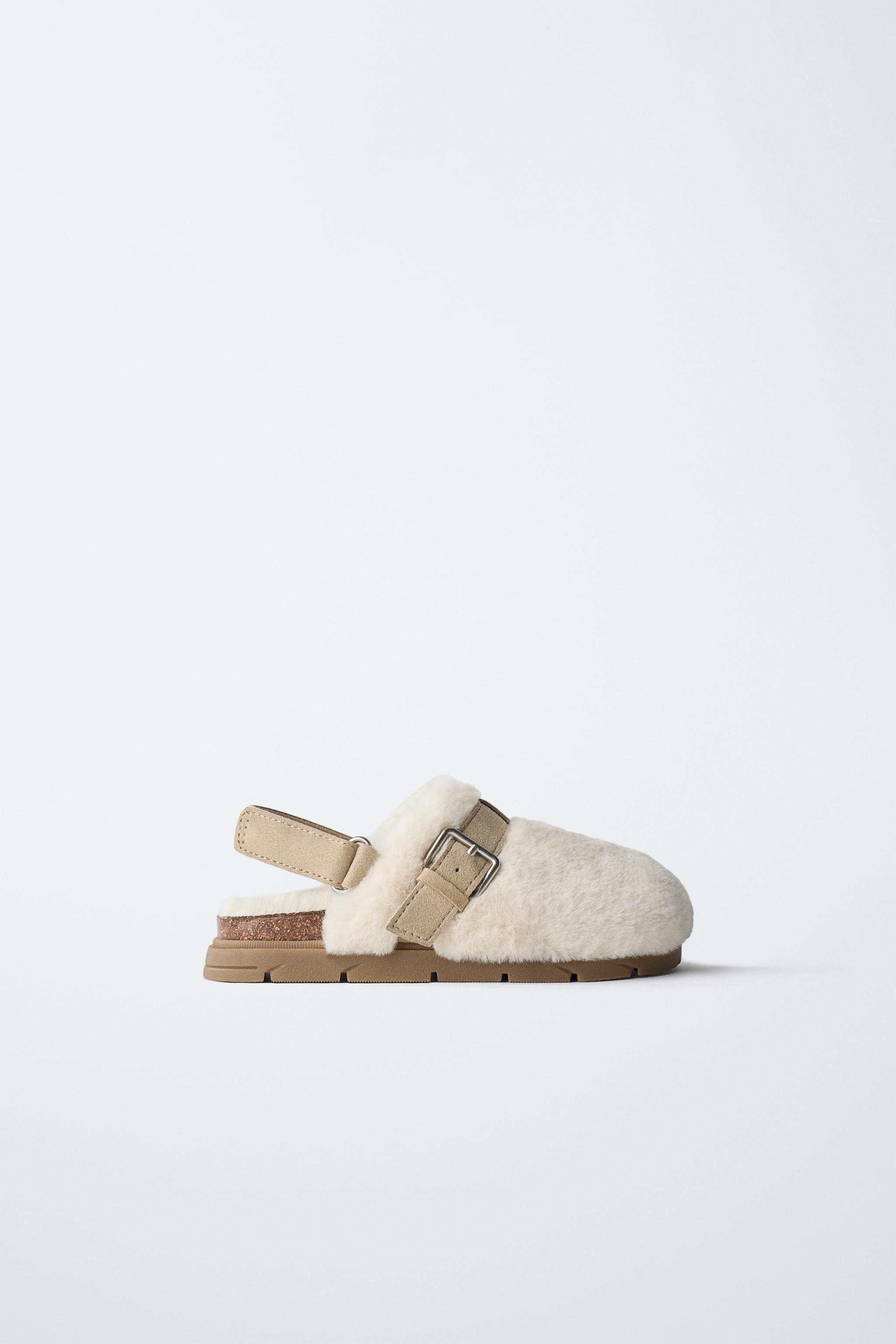 SABOTS EFFET PEAU DE MOUTON