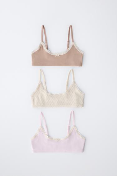 9-14 ANS/ LOT TROIS TOPS À POIS - Multicolore de Zara - Image 3