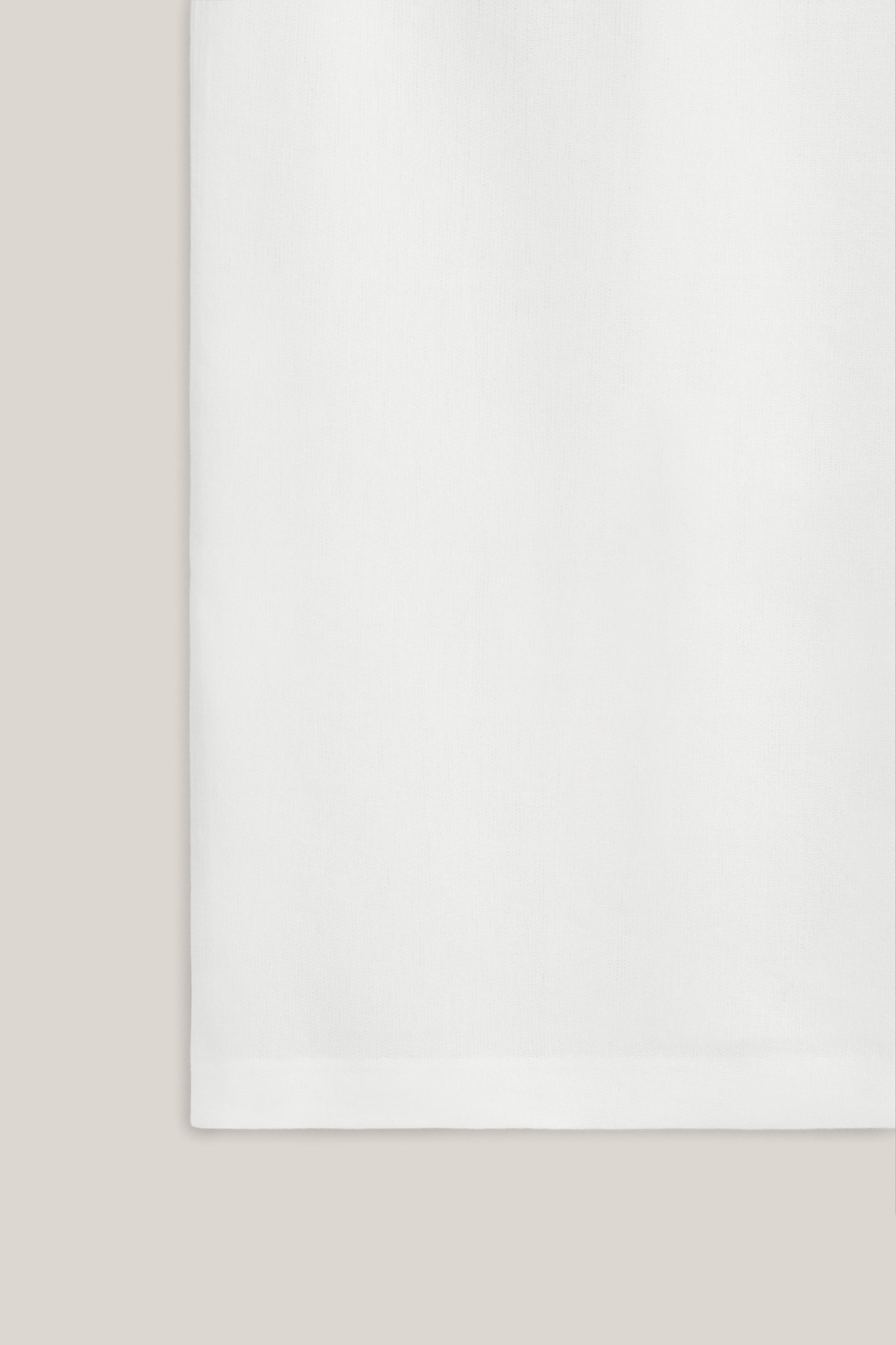 Straight linen blend midi skirt - LIMITED EDITION