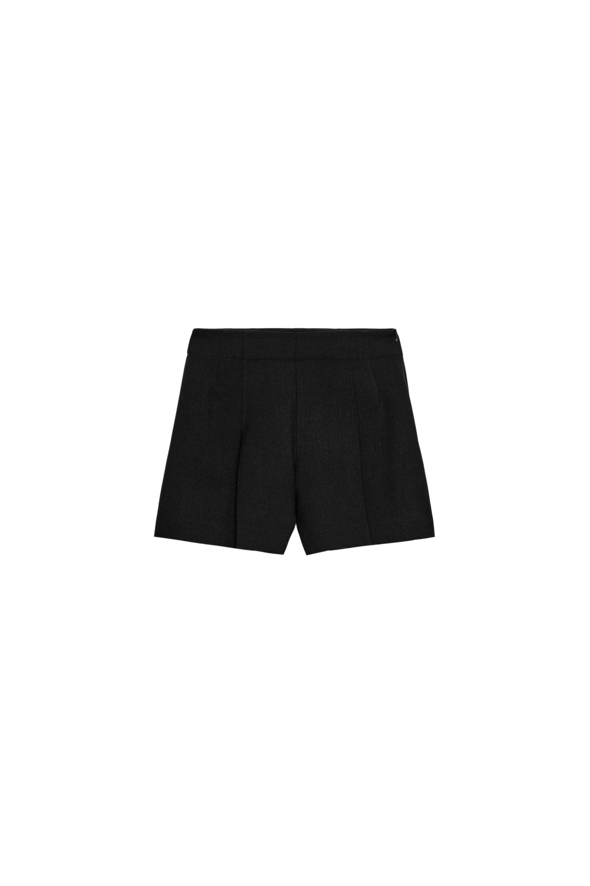 PLEATED SHORTS
