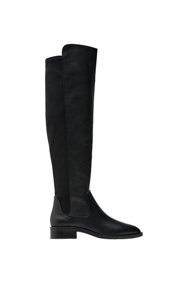 FLAT OVER-THE-KNEE BOOTS