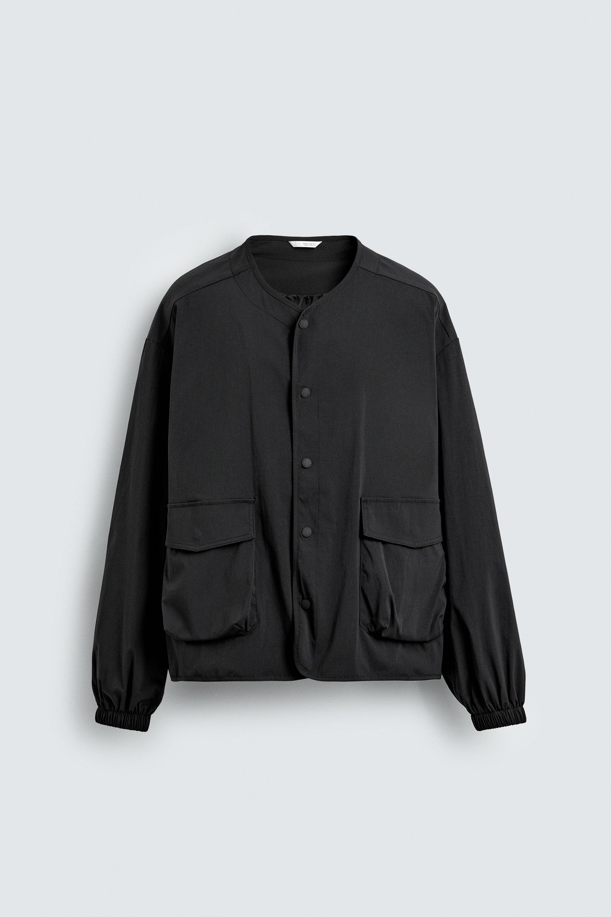 テクニカルポケット付きジャケット - ブラック | ZARA Japan / 日本