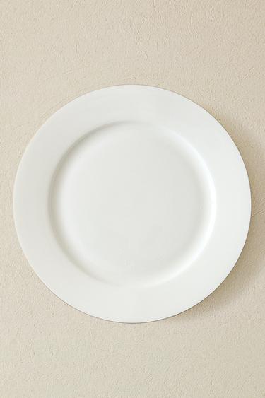 ASSIETTE PLATE PORCELAINE BONE CHINA BORD - Or de Zara - Image 5