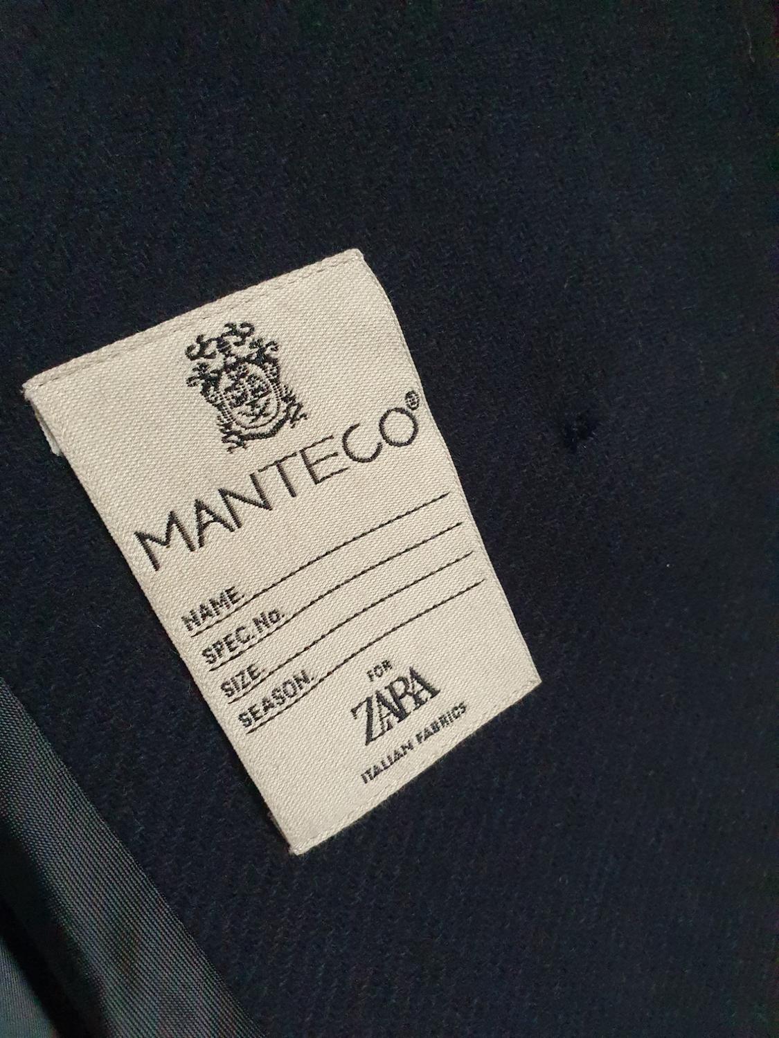 MANTECO WOOL BLEND OVERSIZE COAT ZW COLLECTION - Image 7