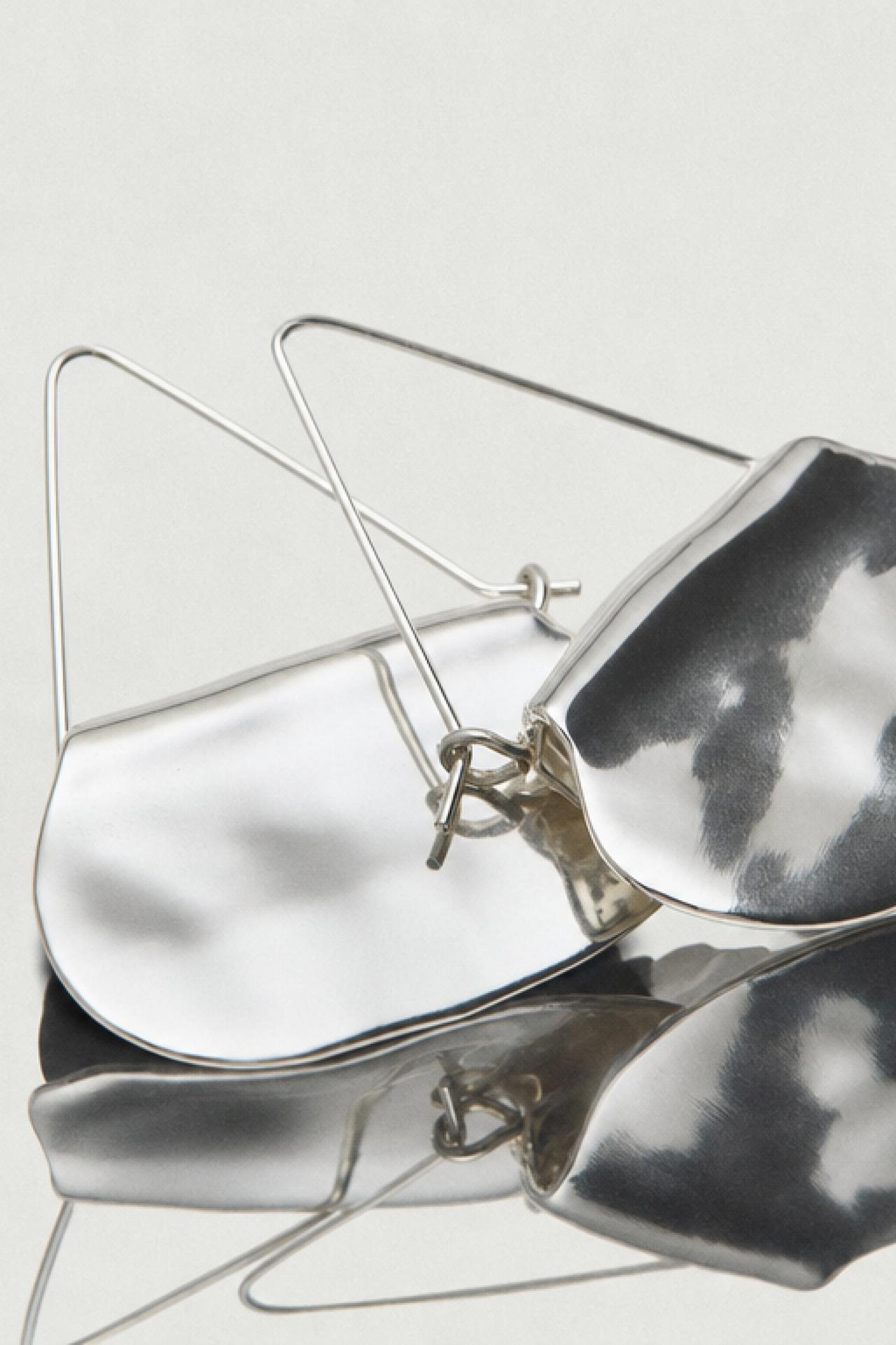Envelope earrings - LIMITED EDITION — Silver