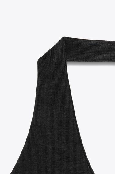 HALTER TOP - Black by Zara - Image 5