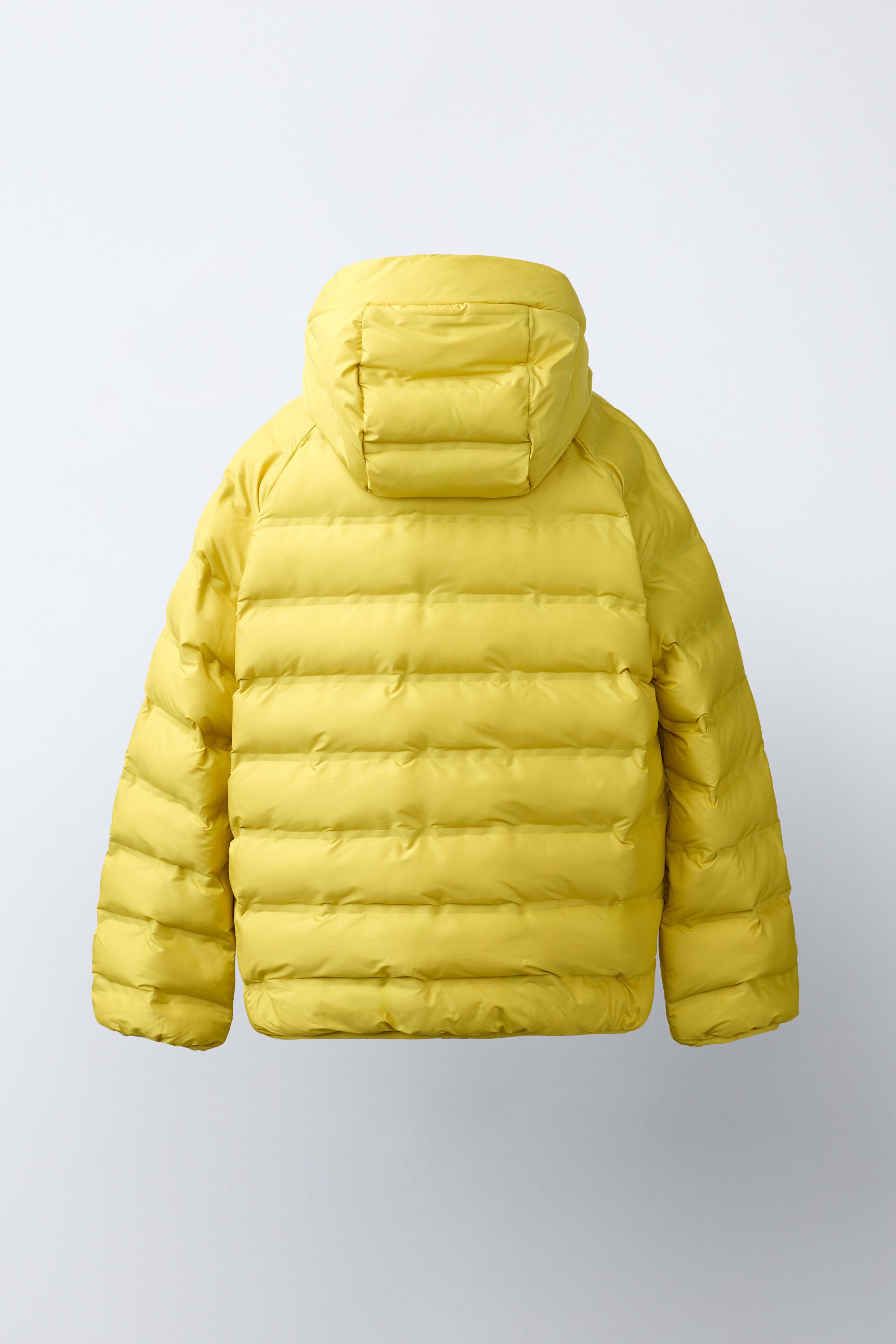 ULTRALIGHT WATER REPELLENT JACKET - Yellow | ZARA United States