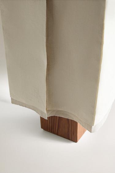 LINEN TABLE LAMP - Light beige by Zara - Image 4