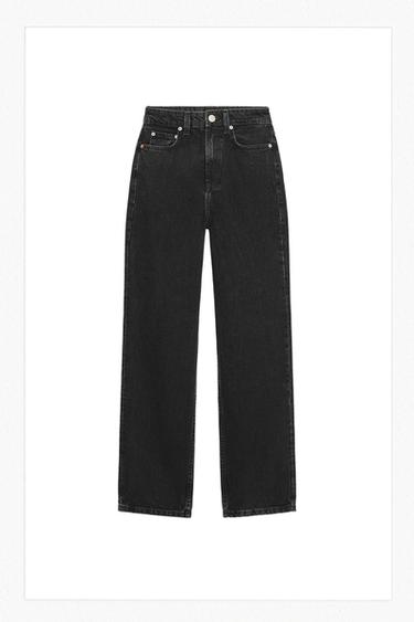 TRF MOM FIT HIGH-WAIST JEANS - Black by Zara