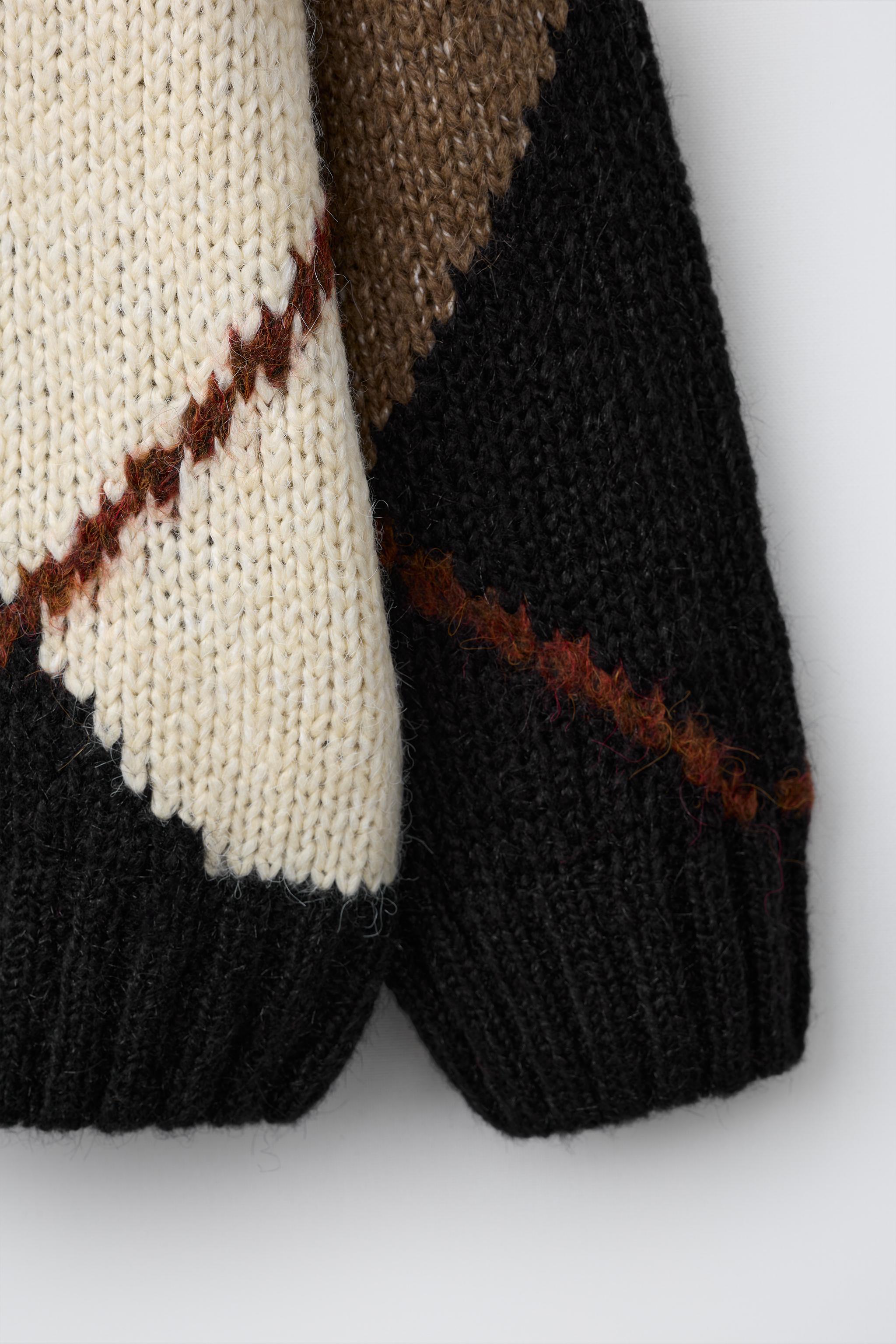 ARGYLE KNIT SWEATER