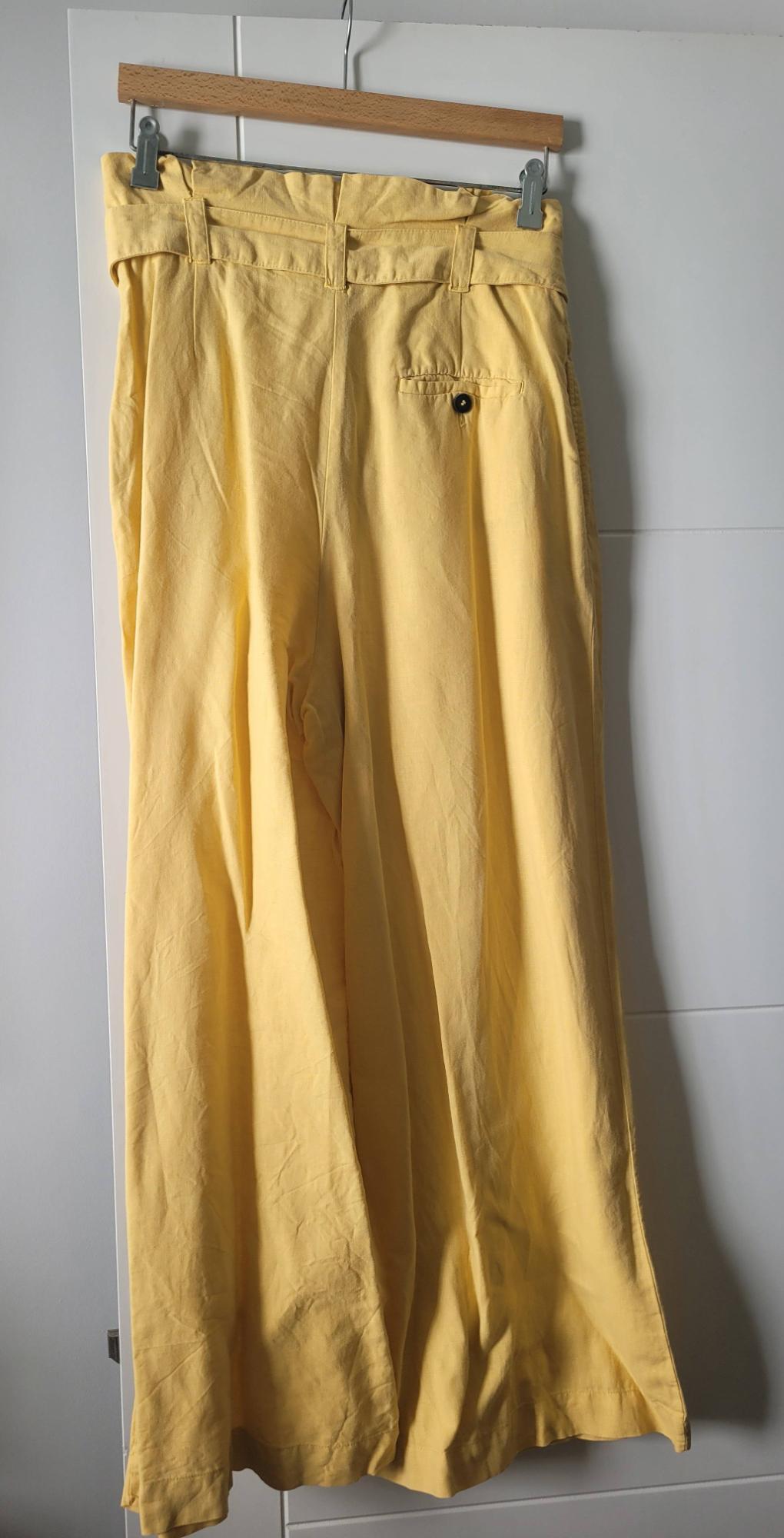 WIDE-LEG LINEN-BLEND TROUSERS - Image 6