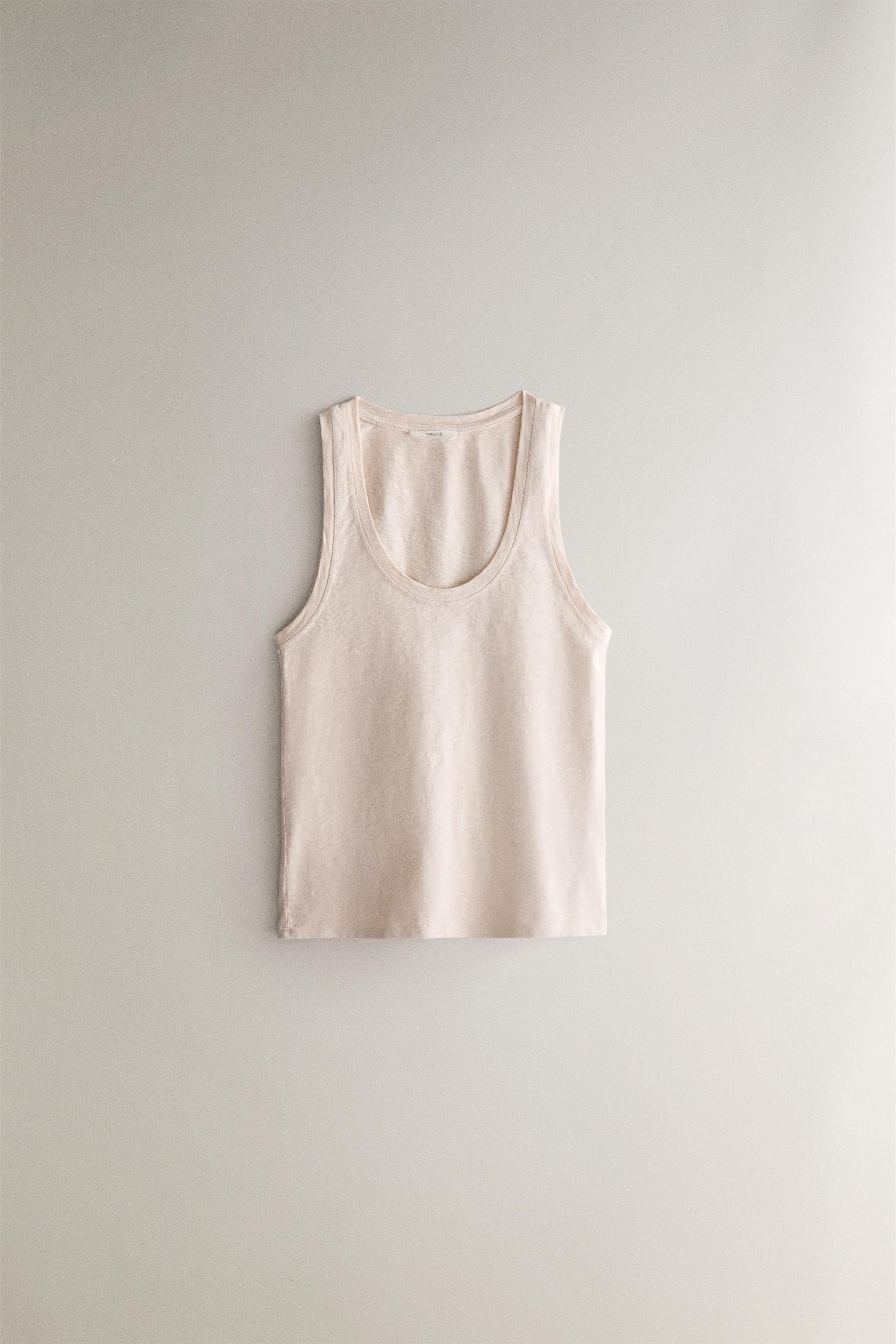 COTTON STRAPPY TOP