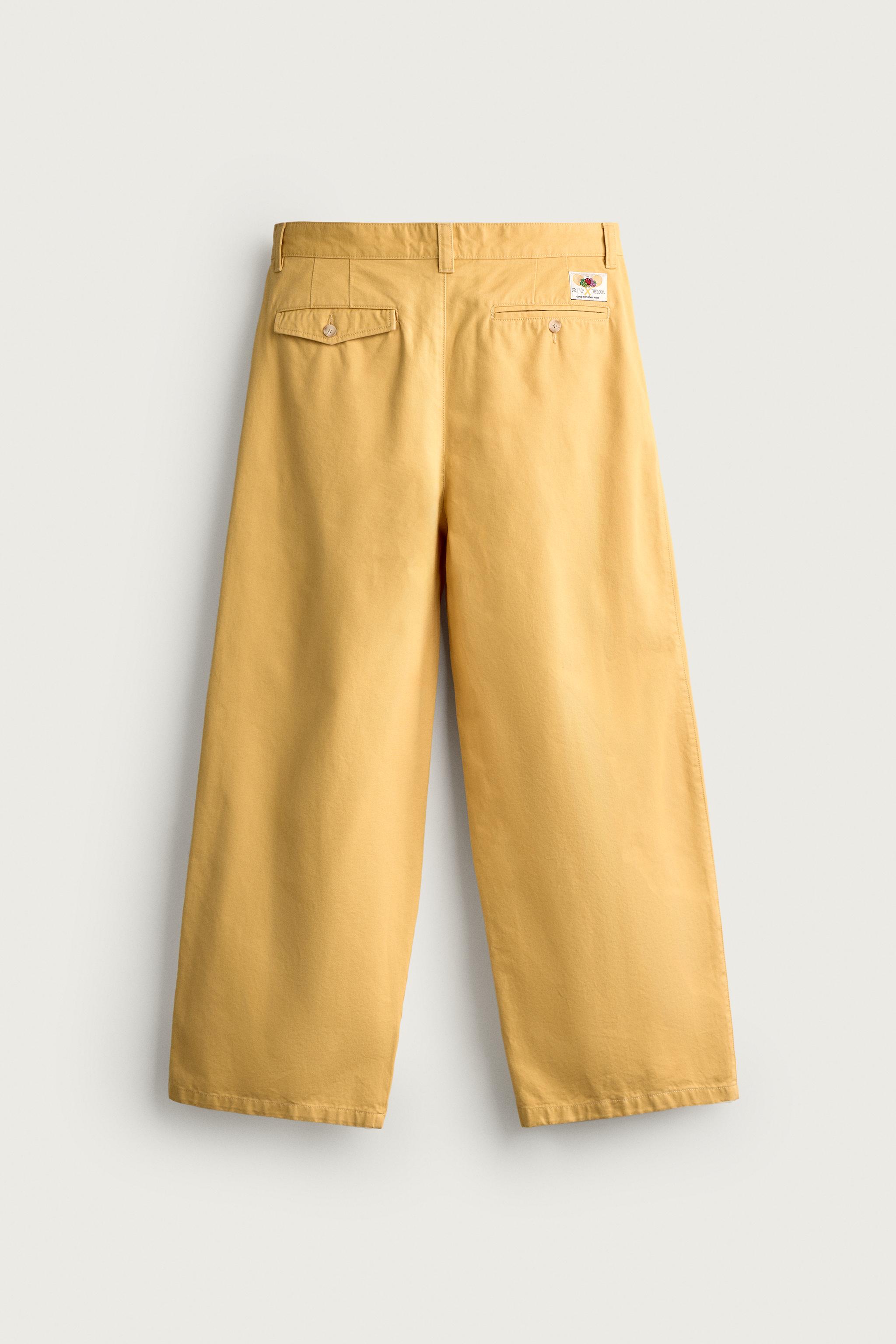 PANTALON CHINO À PLIS FRUIT OF THE LOOM™
