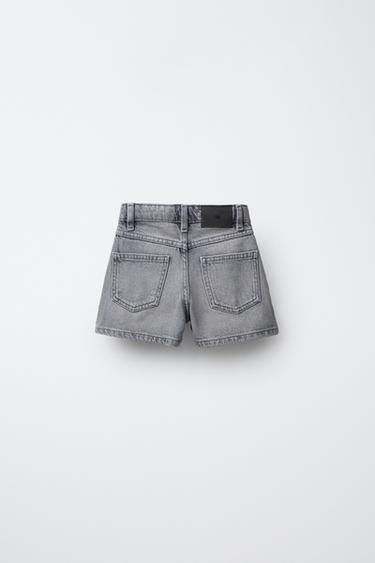 JUPE-SHORT EN JEAN AVEC CLOUS - Pierre de Zara - Image 1