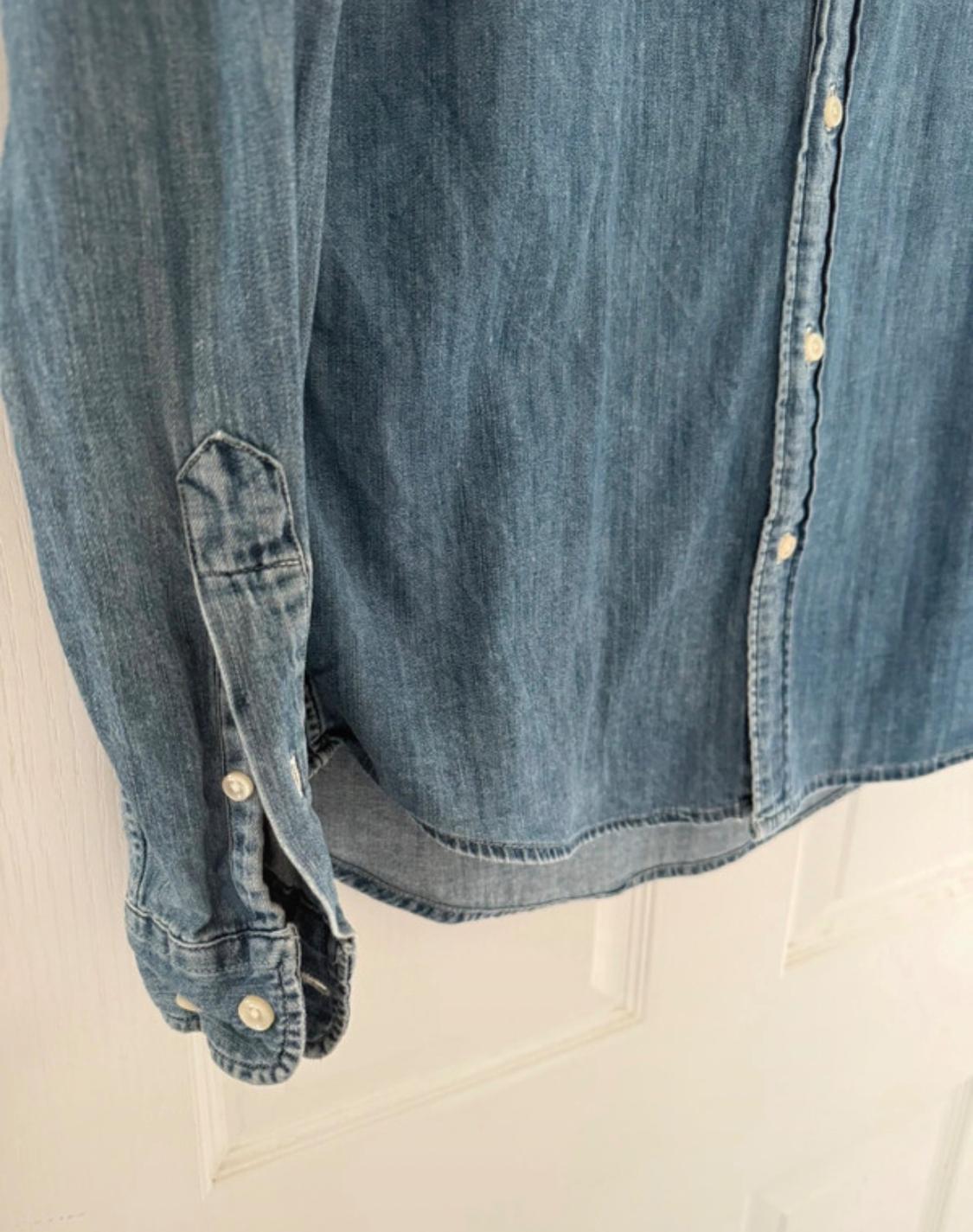 DENIM RELAXED FIT SHIRT - Image 3