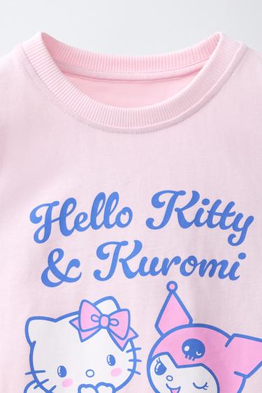 T-SHIRT HELLO KITTY AND KUROMI © SANRIO - Rose de Zara - Image 2