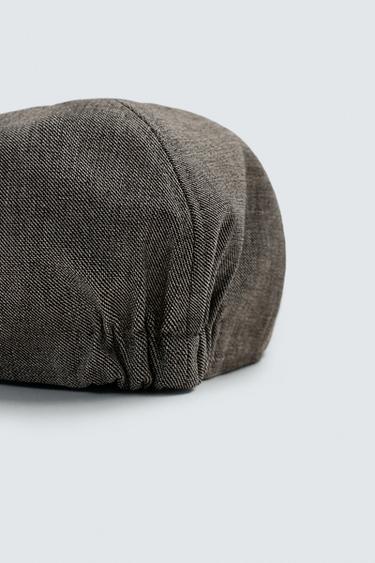 STRUCTURED BERET - Brown by Zara - Image 2