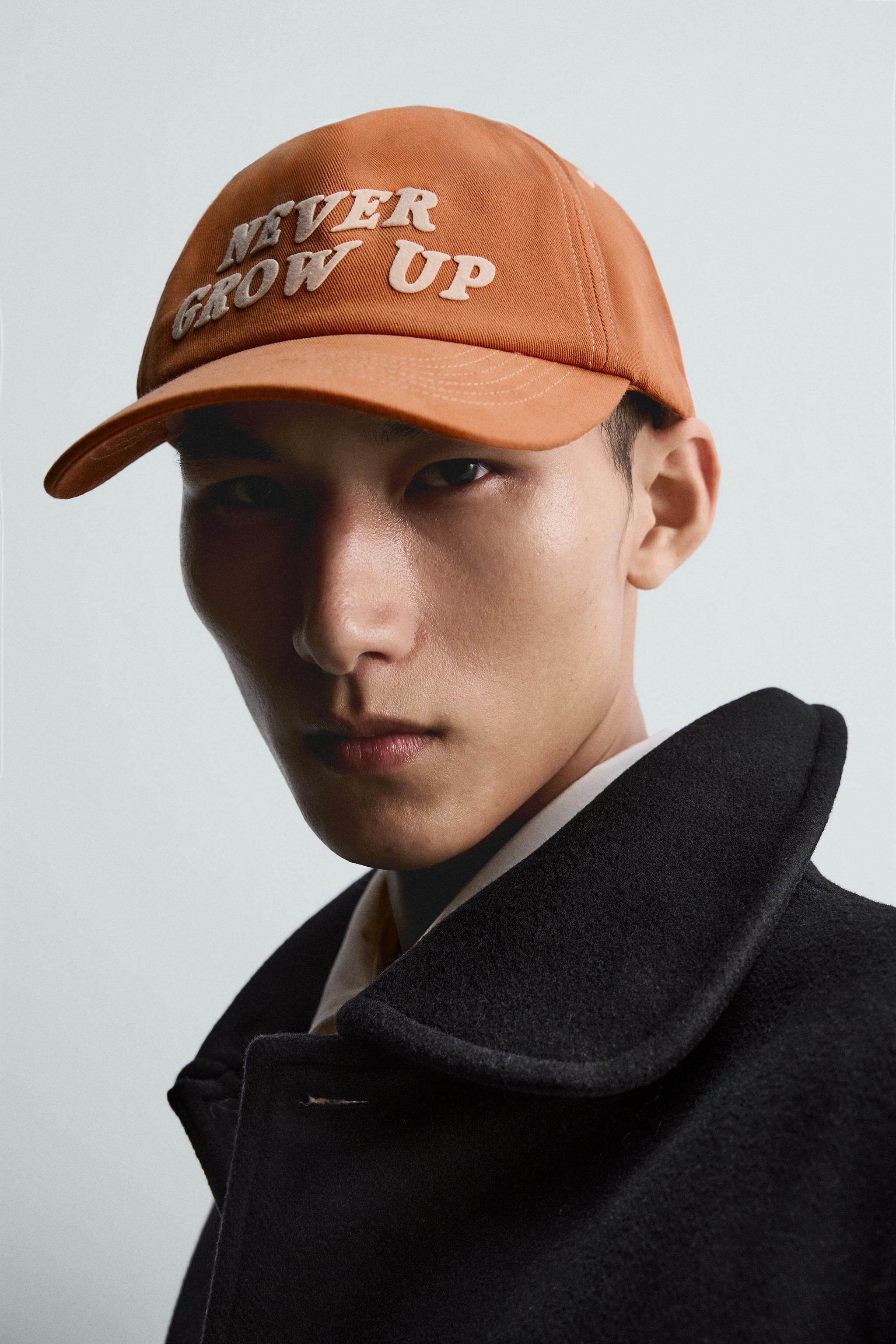 ピーターパン テキストキャップ HARRY LAMBERT FOR ZARA X DISNEY