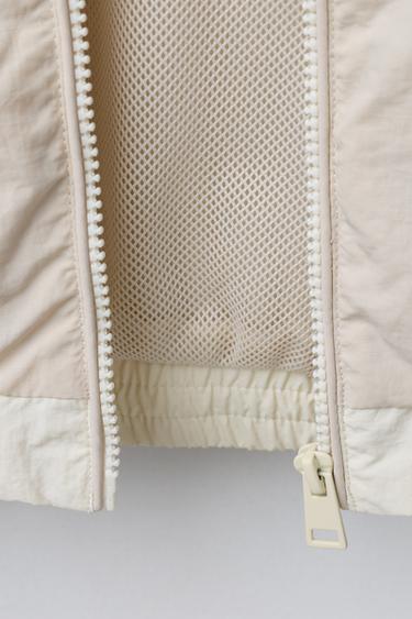 ULTRA-LIGHTWEIGHT LACE JACKET - Light beige by Zara - Image 6