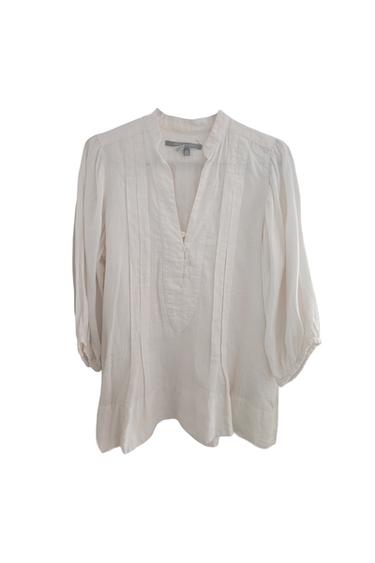 BLUSA DE LINO BLANCO