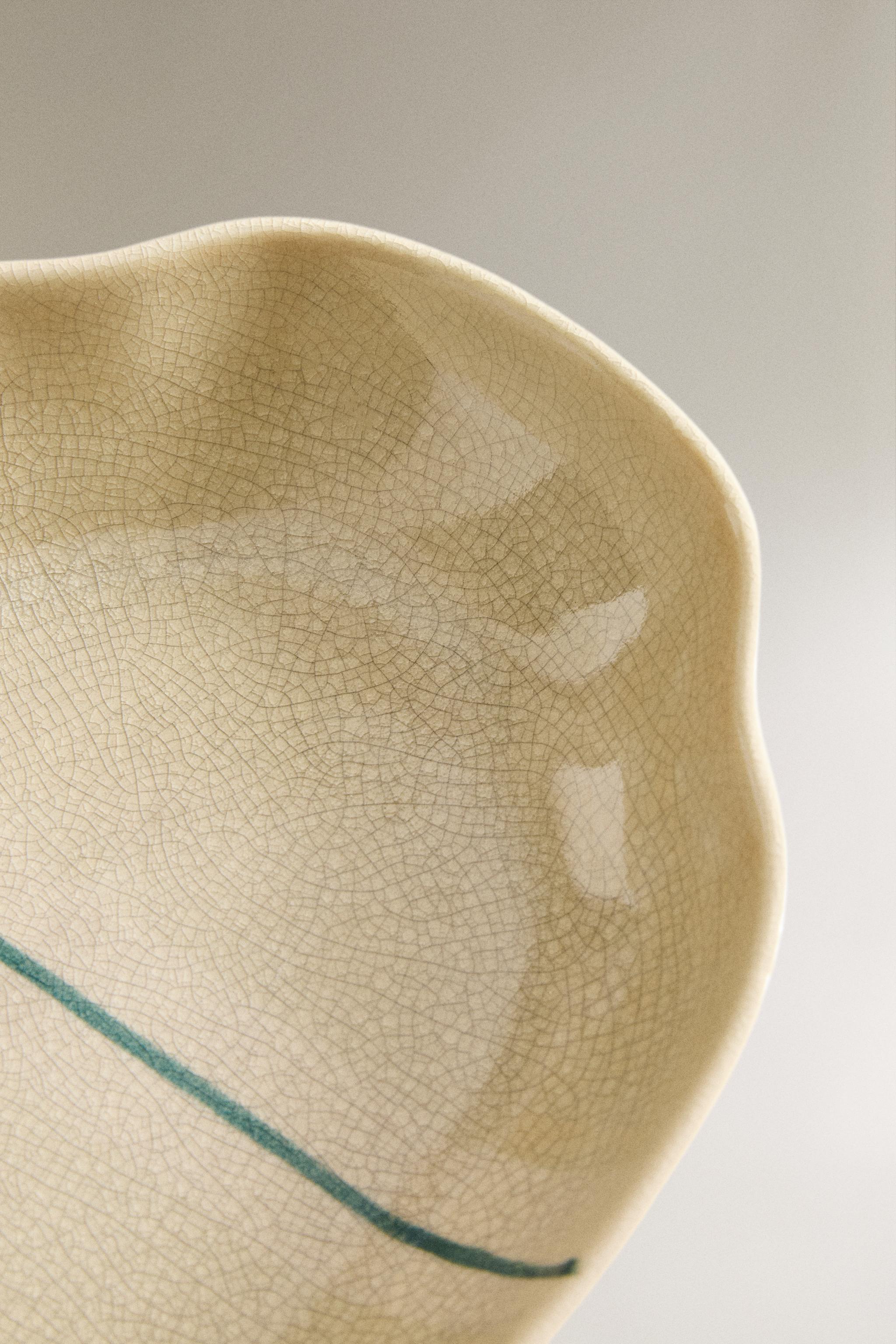 STRIPE CERAMIC TRAY