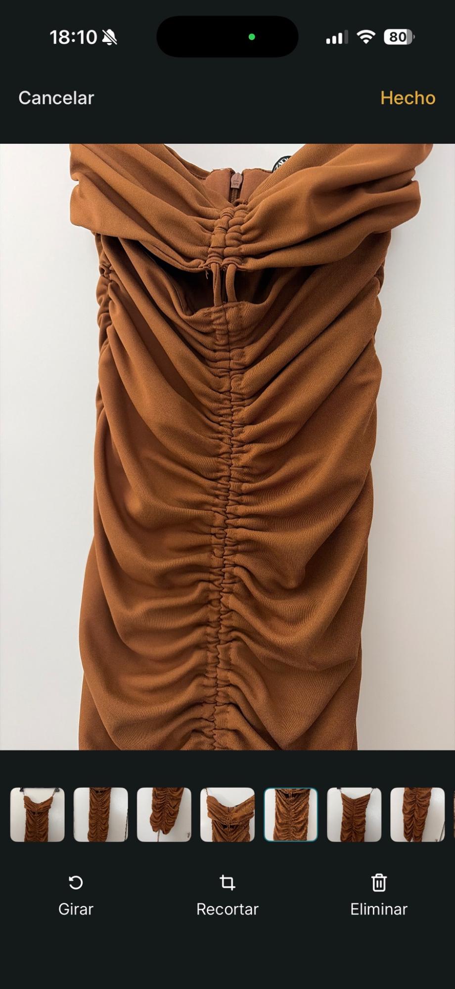 DRAPED DRESS - Image 5