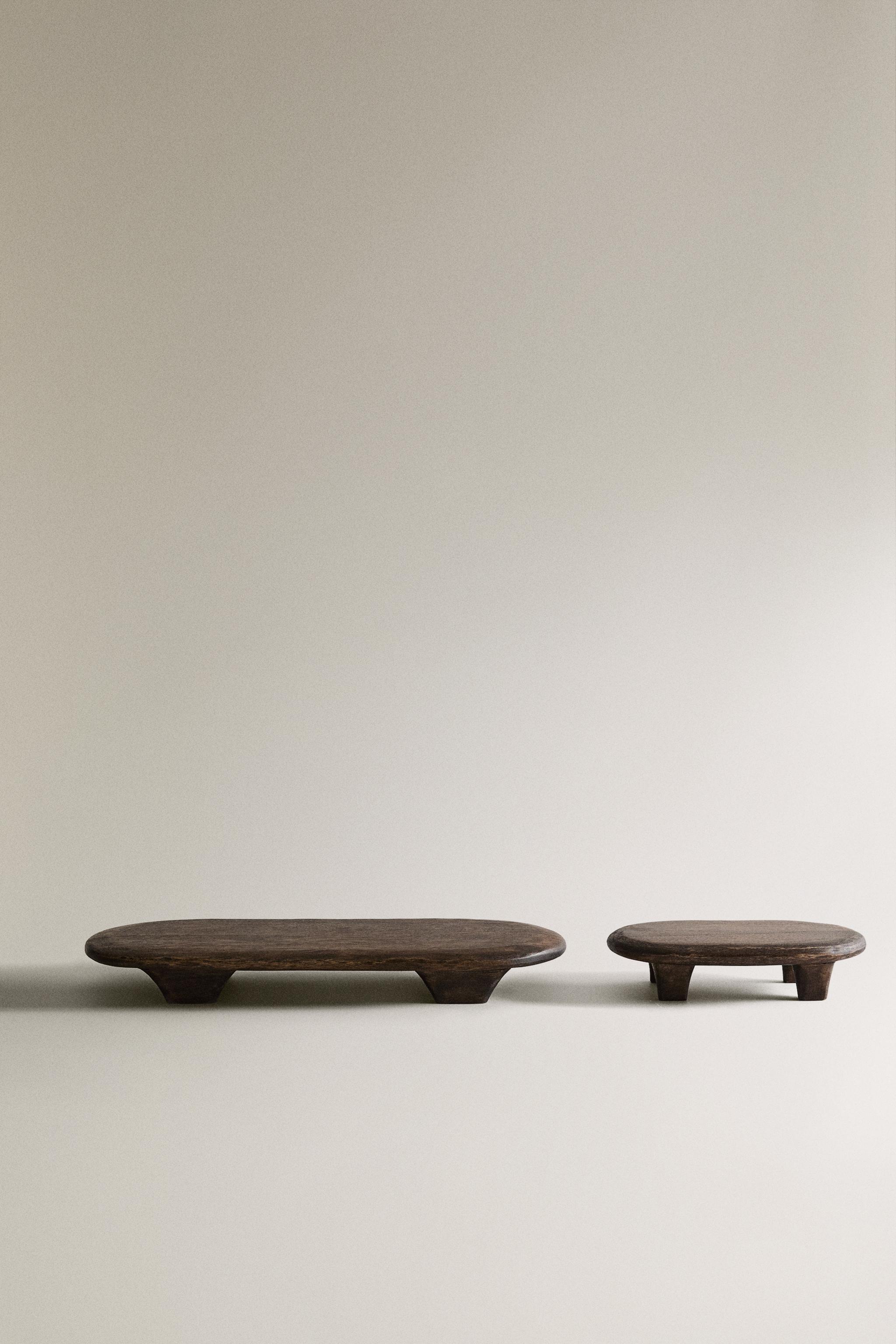 OVAL WOODEN CUTTING BOARD