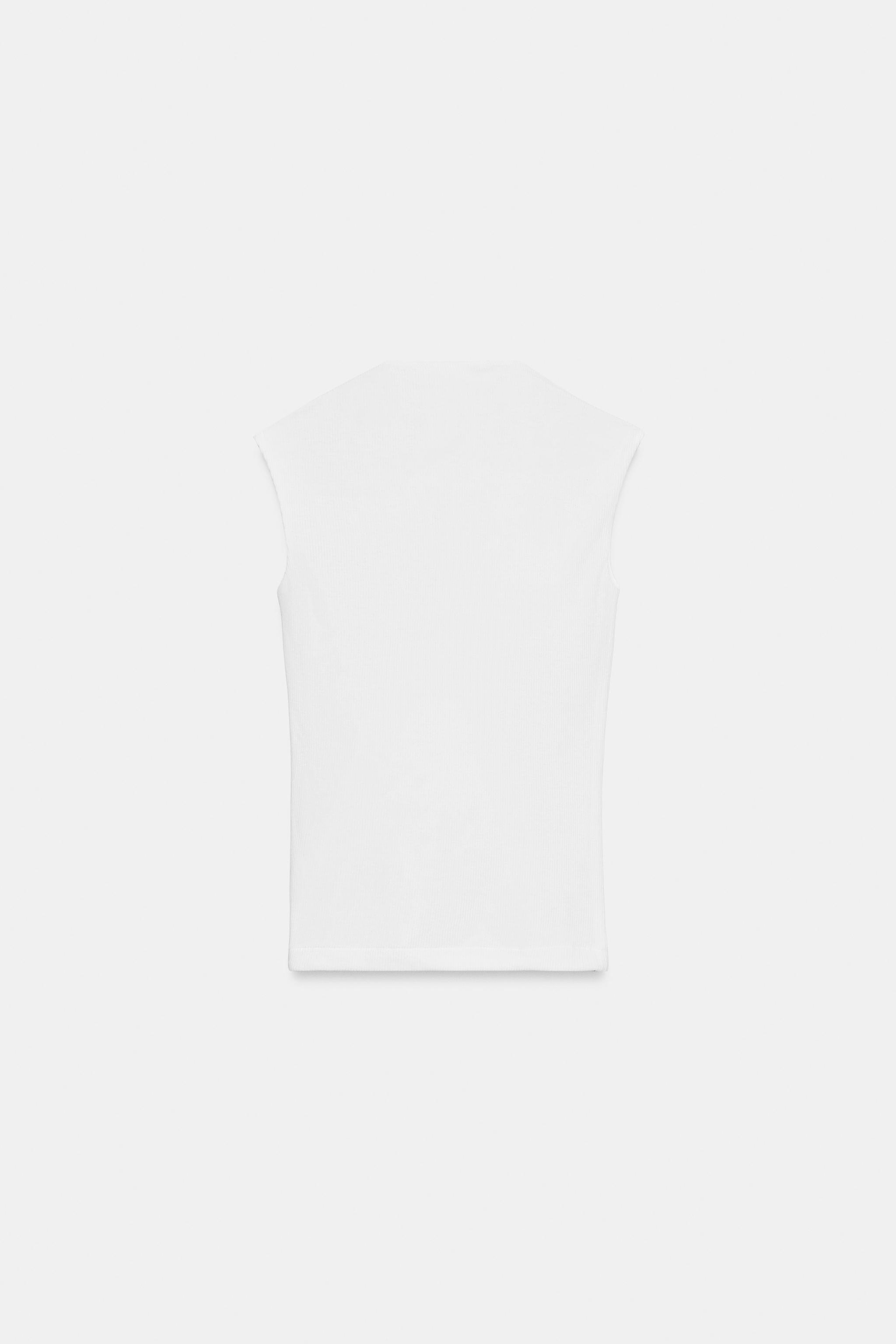 FİTİLLİ V YAKA T-SHIRT - Görsel 5