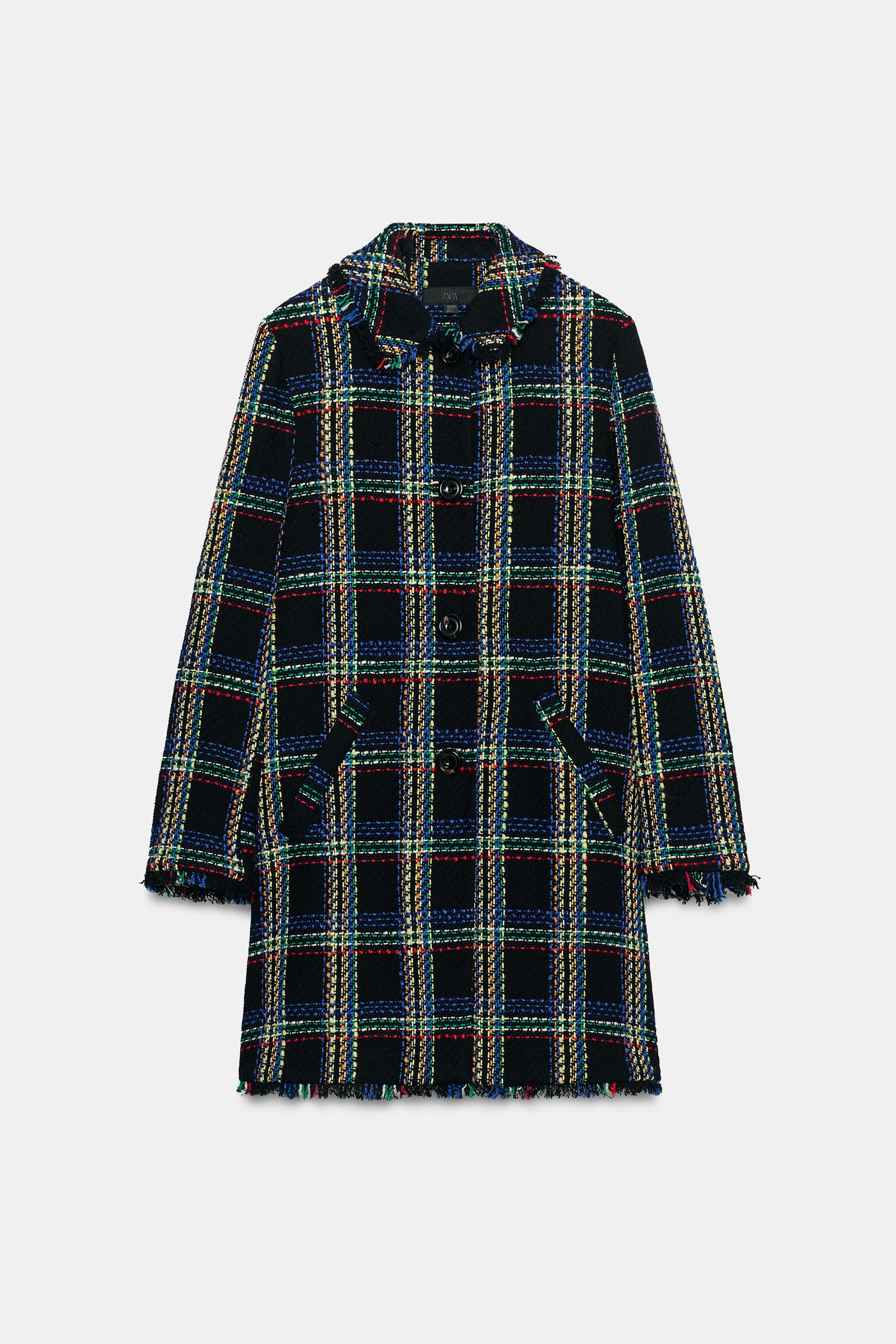 MANTEAU STRUCTURE CARREAUX