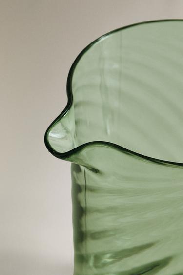 WAVY ACRYLIC JUG - Green by Zara - Image 3
