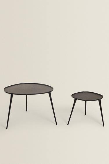 METAL COFFEE TABLE - Black by Zara