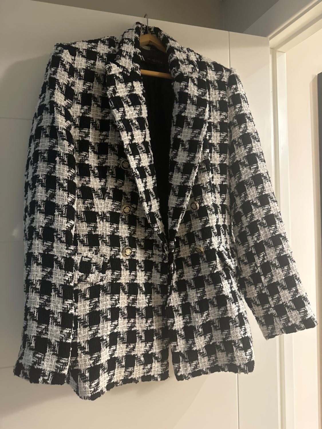 HOUNDSTOOTH CHECK BLAZER