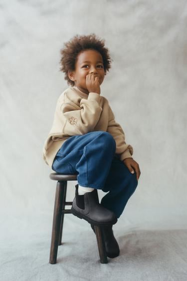 BOTA CHELSEA - Cinzento da Zara