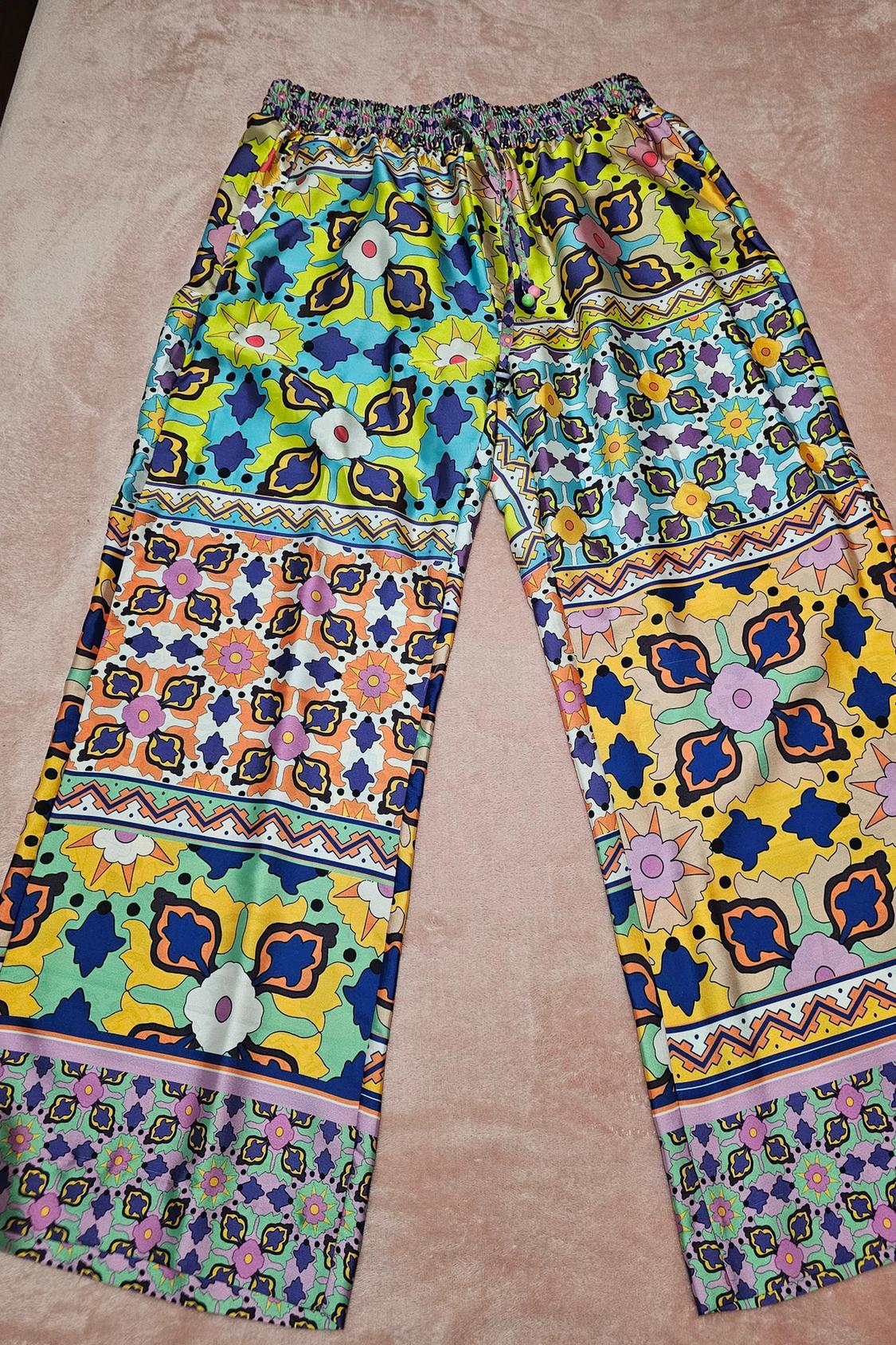 PRINTED PYJAMA BOTTOMS