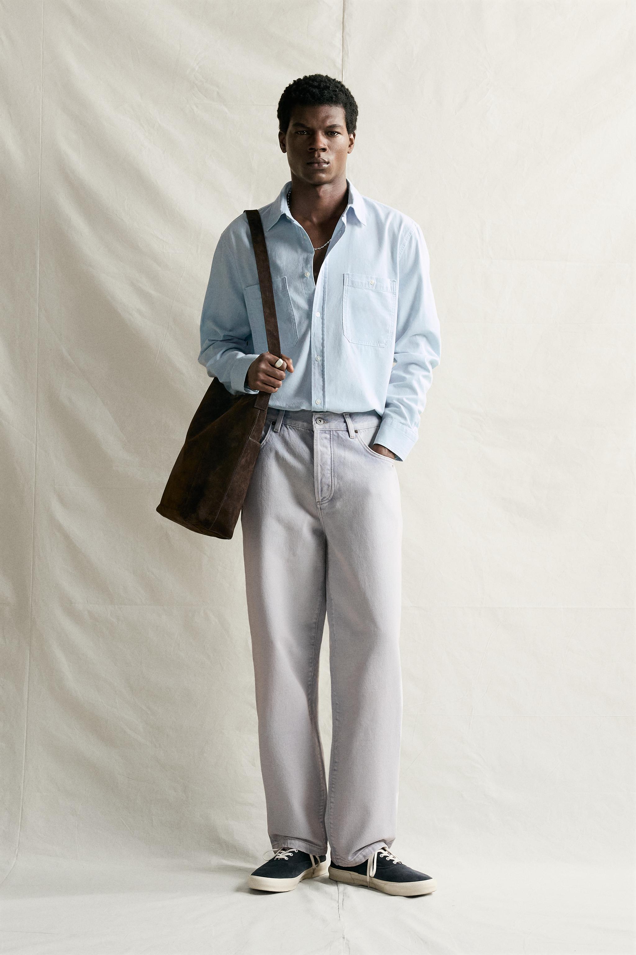 Zara Regular Fit Denim Gömlek