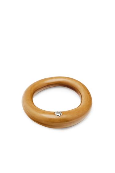Bracelet tubulaire céramique étoile - Moutarde de Zara