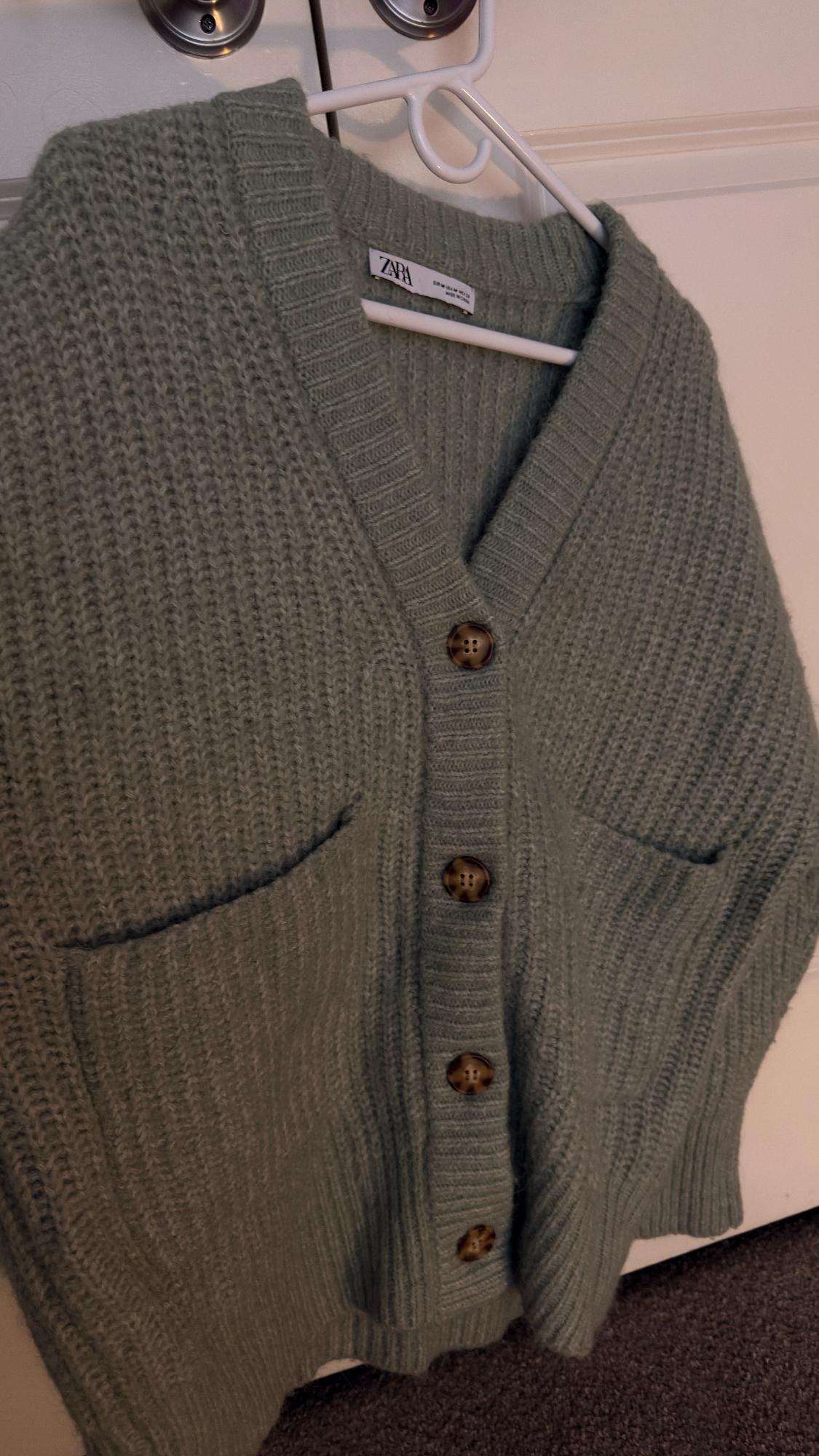 POCKET KNIT CARDIGAN - Image 2