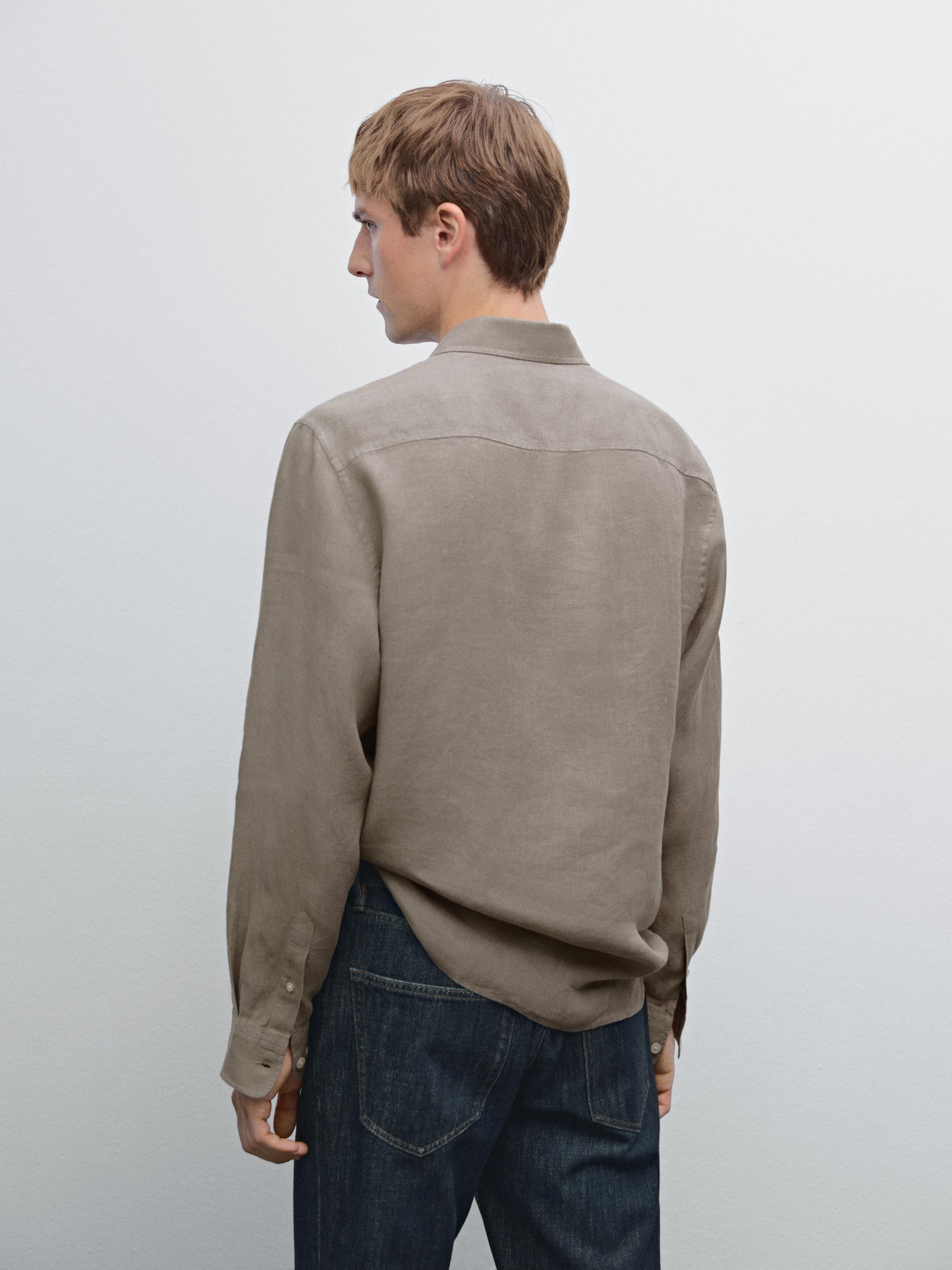 Chemise regular avec poche