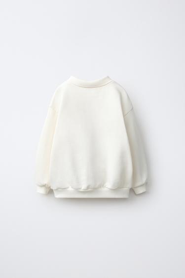 HELLO KITTY © SANRIO POLO SWEATSHIRT — White 2